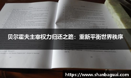 贝尔霍夫主宰权力归还之路：重新平衡世界秩序